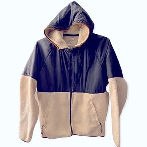 Old Navy -Cozy Sherpa Quarter -Zip Sweatshirt for Men